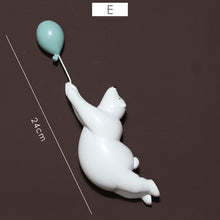 Load image into Gallery viewer, Balloon Flying Polar Bear
