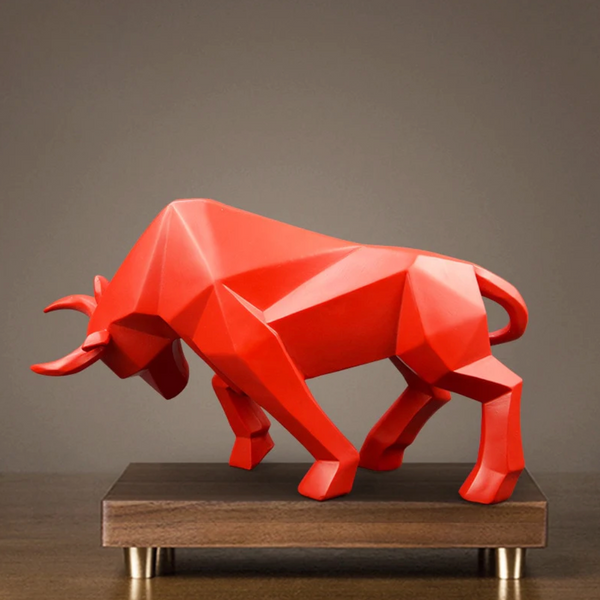 Elevate Your Interior Design Style with the Bullfight Sculpture: A Perfect Addition to Simple House Interior Design