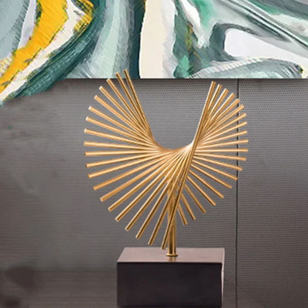 Modern Minimalist Sculptures for Interiors: Captivating Elegance with Contemporary Wave-Inspired Home Accents
