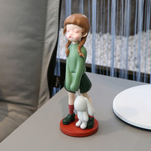 Load image into Gallery viewer, Cute Kawaii Girl Sculpture
