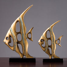 Load image into Gallery viewer, Golden Fish Figurine
