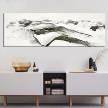 Load image into Gallery viewer, Abstract Mountains Sketch Printing
