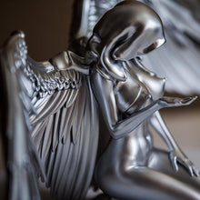 Load image into Gallery viewer, Sexy Silver Angel Statue
