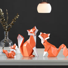 Load image into Gallery viewer, Geometric Orange Fox
