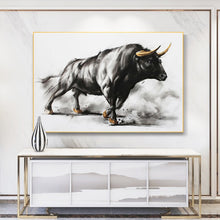 Load image into Gallery viewer, Black Bull Printing
