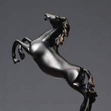 Load image into Gallery viewer, Black Horse Statue
