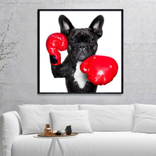 Load image into Gallery viewer, Puppy With Boxing Gloves
