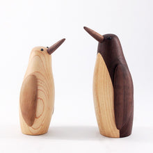 Load image into Gallery viewer, Wooden Penguin Figurine
