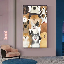 Load image into Gallery viewer, Dog Family Poster
