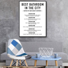 Load image into Gallery viewer, Funny Best Review Bathroom
