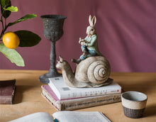 Load image into Gallery viewer, Reading Rabbit Rides On Snail
