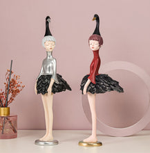 Load image into Gallery viewer, Swan Girl Figurines
