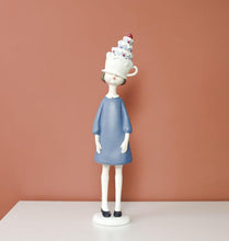 Load image into Gallery viewer, Sweet Cake &amp; Rabbit Hat Girl
