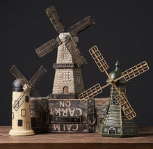 Load image into Gallery viewer, Retro Windmill Statue
