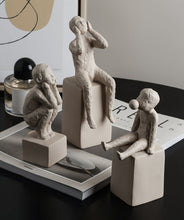 Load image into Gallery viewer, Ceramics Human Ornaments
