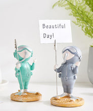 Load image into Gallery viewer, Diver Figurine Card Holder
