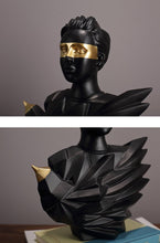 Load image into Gallery viewer, Abstract Human Gold Bird
