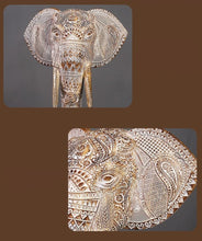 Load image into Gallery viewer, Craft Elephant Head Statue
