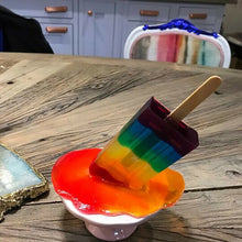 Load image into Gallery viewer, Melting Popsicle Sculpture
