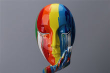Load image into Gallery viewer, Colorful Painted Thinking Face
