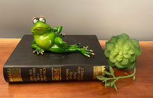 Load image into Gallery viewer, Bored Frog Statue
