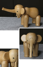 Load image into Gallery viewer, Wooden Elephant Ornament
