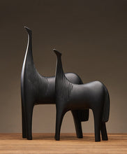 Load image into Gallery viewer, Abstract Horse Sculpture (2pcs)
