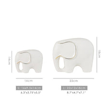 Load image into Gallery viewer, Minimalist Porcelain Elephant
