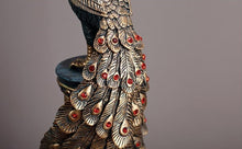 Load image into Gallery viewer, Vintage Peacock Statue
