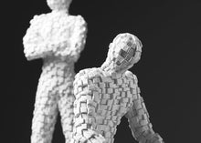 Load image into Gallery viewer, Abstract Mosaic Human Statue
