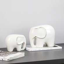 Load image into Gallery viewer, Minimalist Porcelain Elephant
