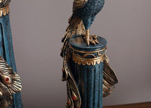 Load image into Gallery viewer, Vintage Peacock Statue
