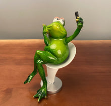 Load image into Gallery viewer, Bored Frog Statue
