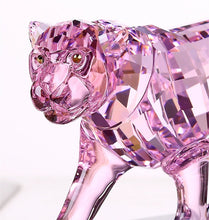 Load image into Gallery viewer, Crystal Leopard Figurine
