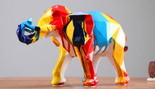 Load image into Gallery viewer, Splash Color Elephant
