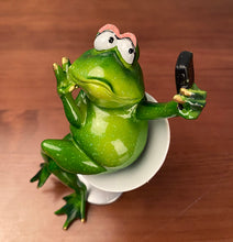 Load image into Gallery viewer, Bored Frog Statue
