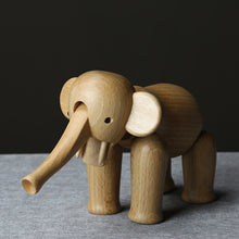 Load image into Gallery viewer, Wooden Elephant Ornament
