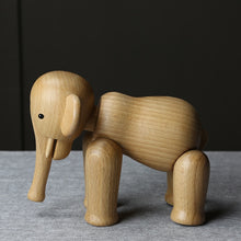 Load image into Gallery viewer, Wooden Elephant Ornament
