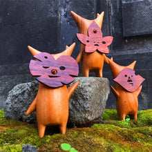 Load image into Gallery viewer, Wooden Korok Statue
