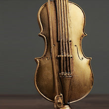 Load image into Gallery viewer, Vintage Violin &amp; Saxophone Statue
