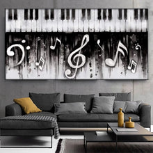 Load image into Gallery viewer, Piano &amp; Music Print
