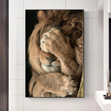 Load image into Gallery viewer, Facepalm Sleeping Lion
