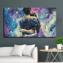 Load image into Gallery viewer, Dreamy Lovers Hugging
