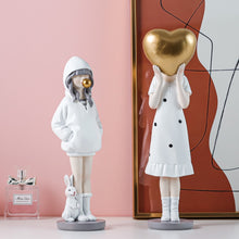 Load image into Gallery viewer, Modern Balloon Girl Figurines

