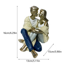 Load image into Gallery viewer, Romantic Lovers Statue
