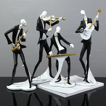 Load image into Gallery viewer, Abstract Music Band Statue
