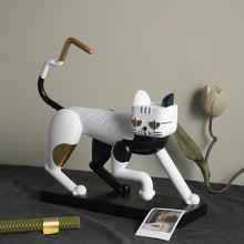 Load image into Gallery viewer, Abstract Robotic Cat
