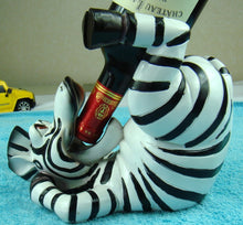 Load image into Gallery viewer, Binge Drinking Zebra Wine Rack
