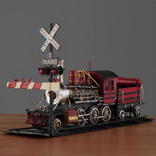 Load image into Gallery viewer, Retro Steam Train Figurines
