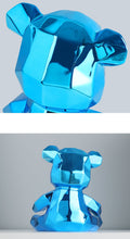 Load image into Gallery viewer, Electroplating Geometric Bear Sculpture
